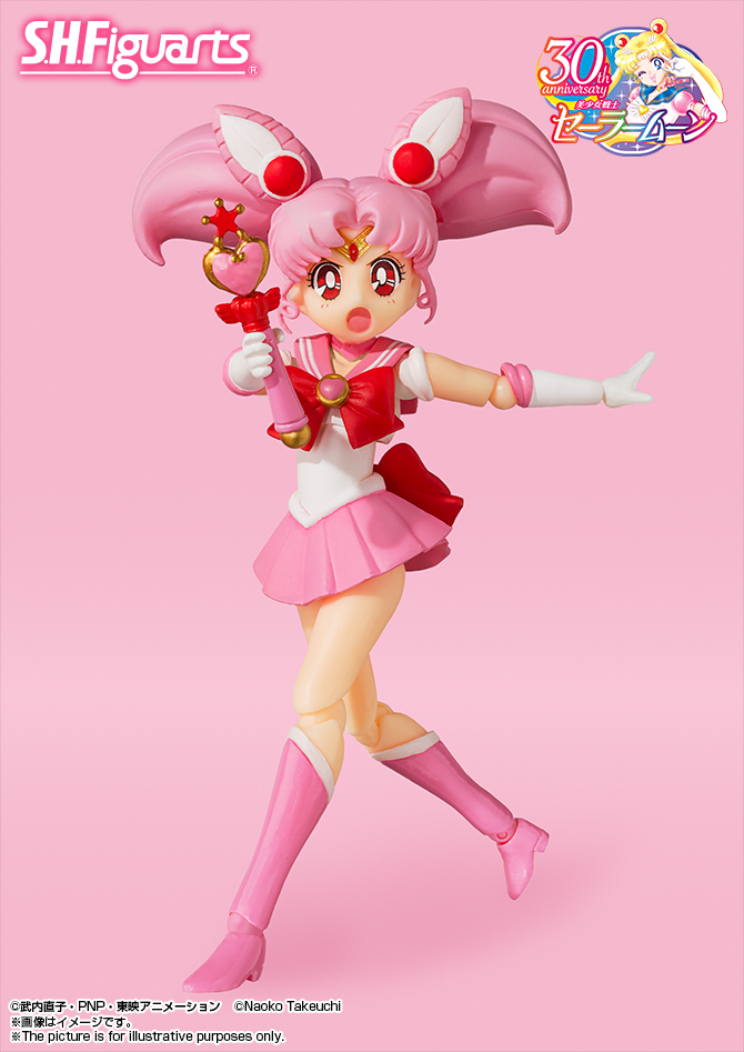 S.H.Figuarts セーラーちびムーン -Animation Color Edition-：美少女